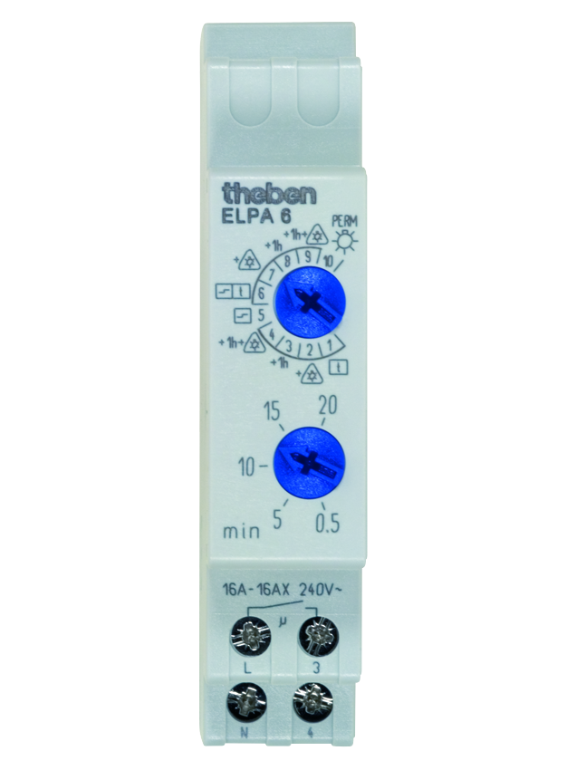 Temporizador para luz de la escalera Theben ELPA 6