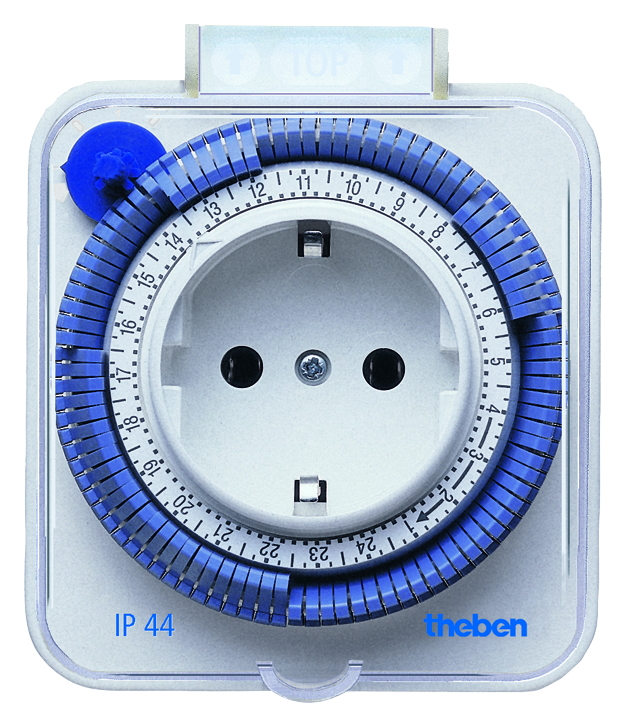 Superar Edición Incomodidad theben-timer 26 IP 44 | Programa diario | Caja de enchufe | Interruptores  horarios analógicos | Control de tiempo y de luz | Theben